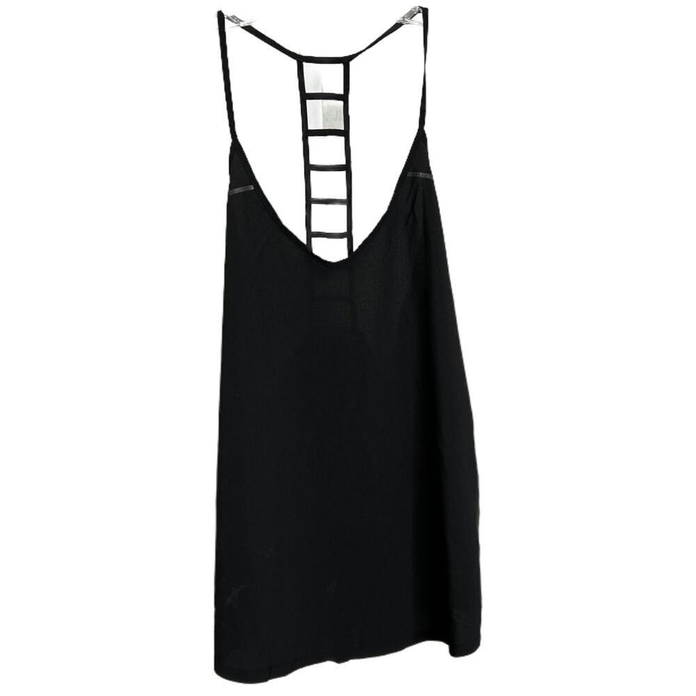 Lululemon Breezy Singlet Women's Tank Top Activewear Black Spaghetti Strap